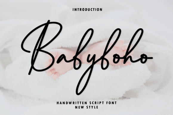 Exploring the Elegance of Babyboho: A Modern Handwritten Script Font