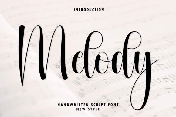 Introducing Melody: A Handwritten Script Font That Redefines Elegance
