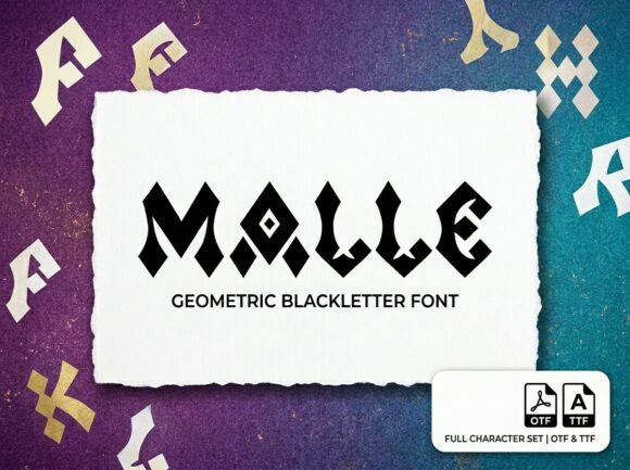 Malle: A Bold Statement in Typography