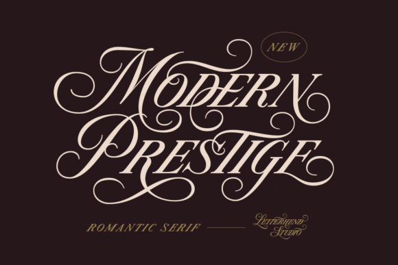 Modern Prestige: A Font That Elevates Every Design