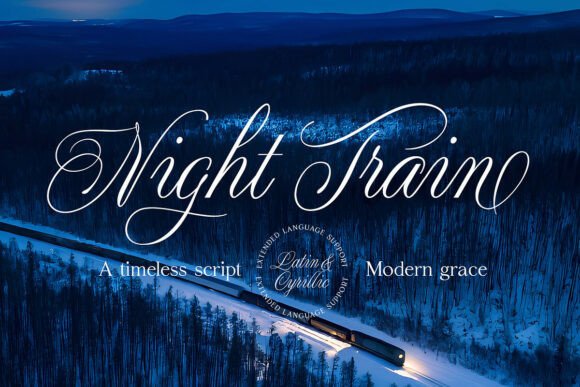 Night Train: A Typeface for the Discerning Eye