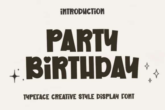 Party Birthday Font: A Playful Choice for Creative Projects