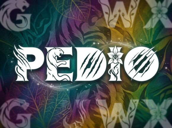 Pedio: A Stunning Decorative Display Font for High-Impact Design