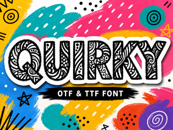 Quirky Font: A Bold Statement in Modern Design