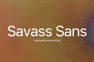 Savass Sans: A Modern Font That Elevates Every Design