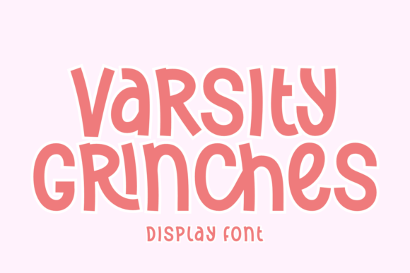 Varsity Grinches: A Bold Font for Sports and Academia