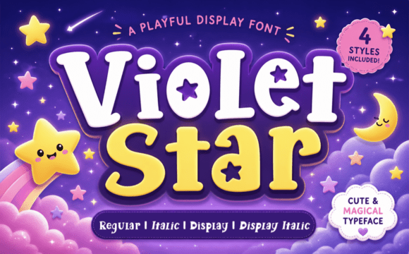 Violet Star Font
